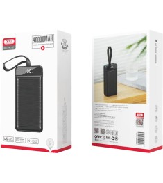 PowerBank XO PR157 40000mAh PD 20W + QC 22.5W (Black)